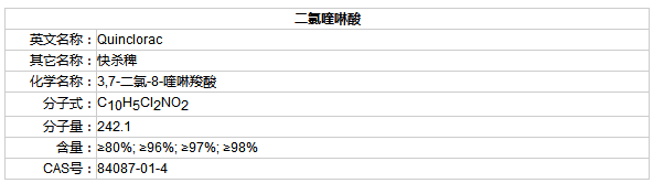 二氯喹啉酸