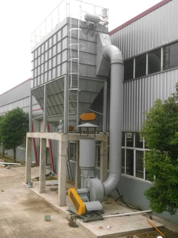 气箱矿棉板除尘器项目