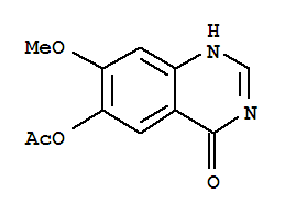 3,4-二氢-7-甲氧基-4-氧代喹唑啉-6-醇乙酸酯