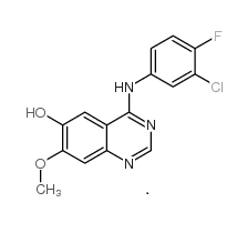 4-(3-氯-4-氟苯氨基)-7-甲氧基喹唑啉-6-醇