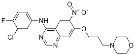 N-(3-氯-4-氟苯基)-7-(3-吗啉丙氧基)-6-硝基喹唑啉-4-胺