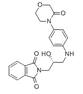 2-[(2R)-2-羟基-3-[[4-(3-氧代-4-吗啉基)苯基]氨基]丙基]-1H-异吲哚-1,3(2H)-二酮