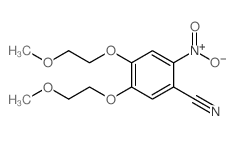 4,5-双(2-甲氧基乙氧基)-2-硝基苯甲腈