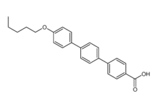 对戊氧基三联苯甲酸