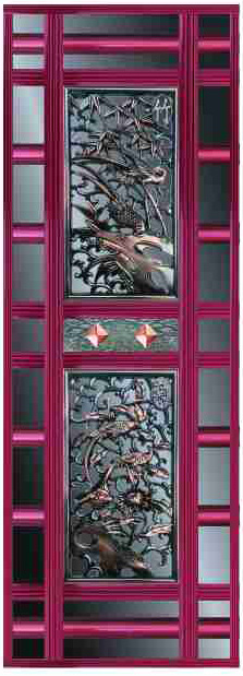 铝合金工艺门花