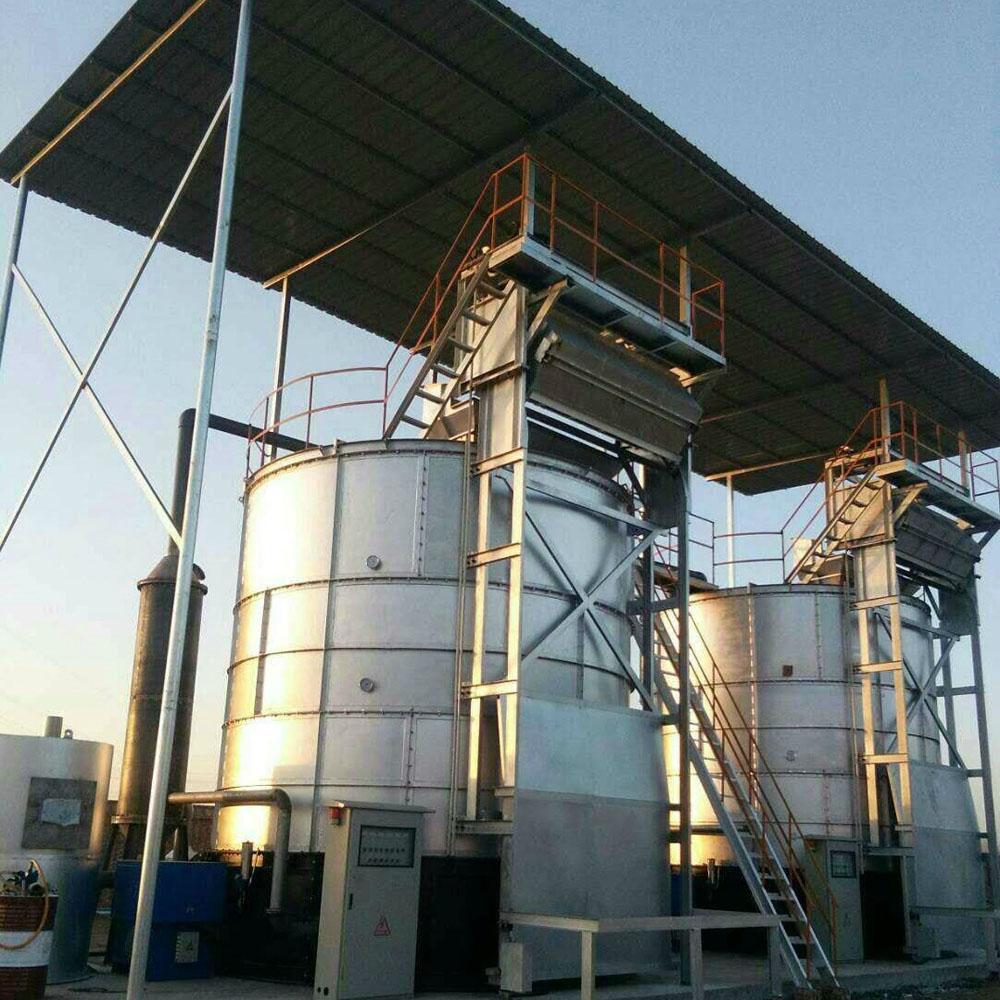 有機肥發酵罐設計結構安裝技術資料圖紙