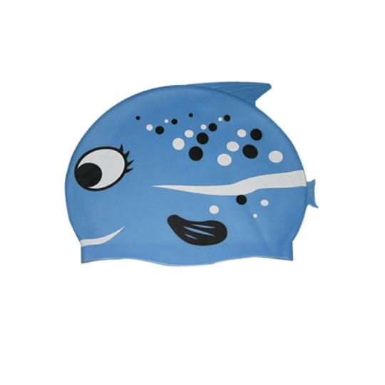 成人儿童潜水无缝挂耳式硅胶泳帽