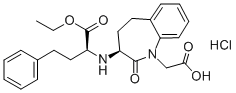1H-1-苯并氮杂-1-乙酸，3-[[（（1S）-1-（乙氧羰基）-3-苯基丙基]氨基] -2,3,4,5-四氢-2-氧代-盐酸盐（1： 1）