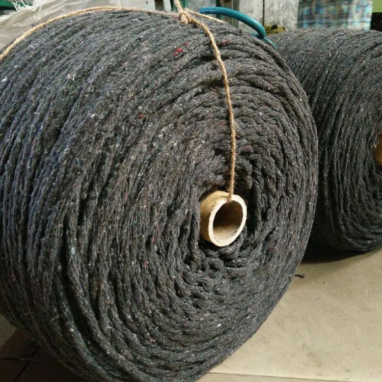 管桩棉绳黑色防漏浆棉绳管桩电杆防漏浆棉绳
