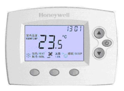霍尼韦尔Honeywell大屏幕风机盘管温控器T7126
