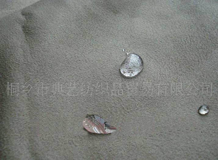 经编麂皮绒 