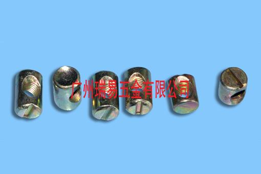 铁镀锌横孔螺母
