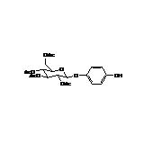 4-羥基苯基-β-D-吡喃葡萄糖苷-2,3,4,6-四乙酸酯