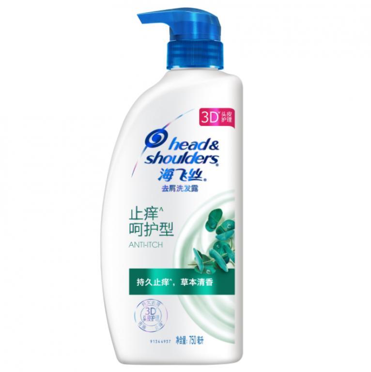 海飞丝止痒呵护洗发水750ml