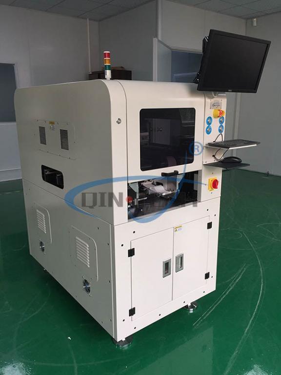 手机后盖全自动贴背胶机手机后盖全自动贴辅料机ATM-250N