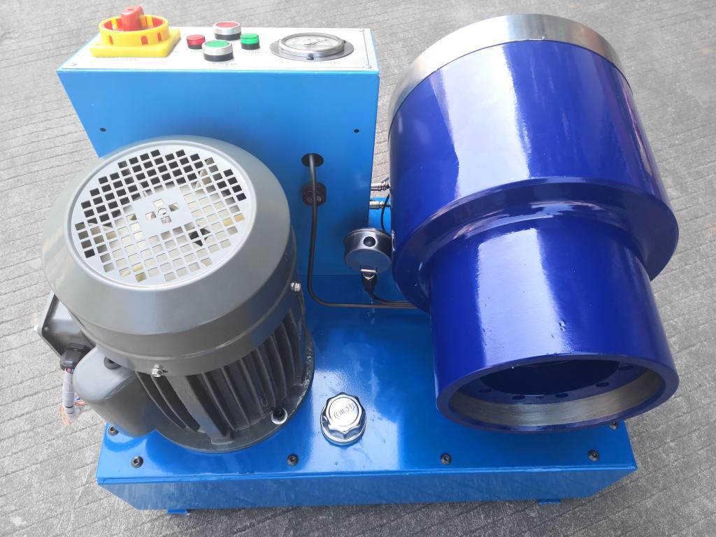 珠海挖机啤油管压管机器