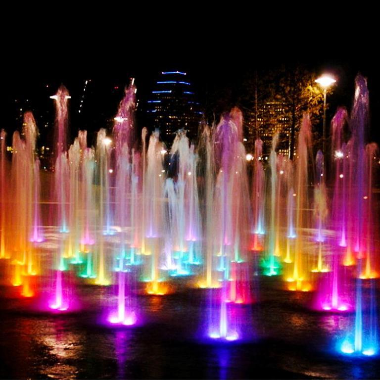 LED泳池彩色水底灯别墅水池花园喷泉灯水景灯
