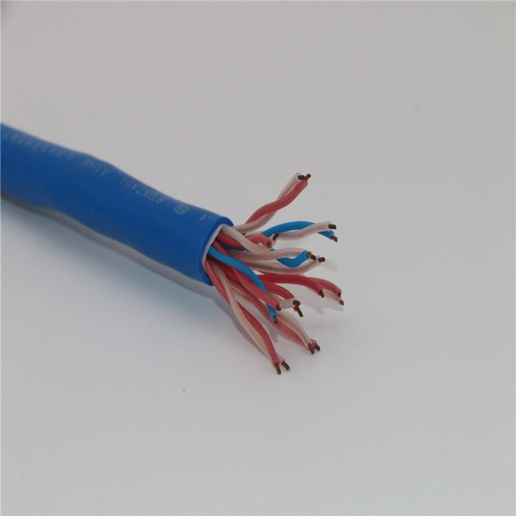 煤矿用聚乙烯绝缘给钢丝铠装聚氯乙烯护套通信电缆 MA+KA
