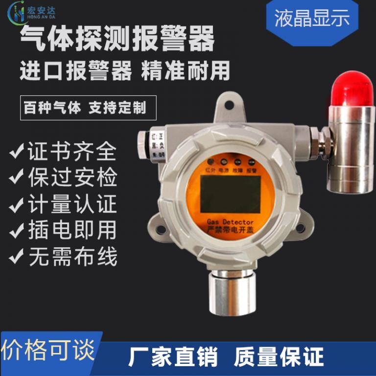 氣體報警器固定式液晶屏濃度監測可燃有害氣體檢測