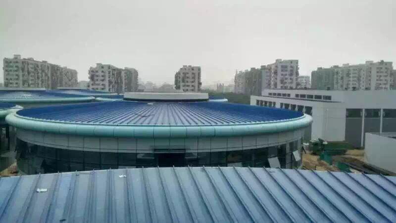 内锁扣钛锌板墙面系统