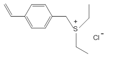 [(4-乙烯基苯基)甲基]二乙基氯化锍