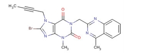 8-溴-7-(2-丁炔-1-基)-3,7-二氢-3-甲基-1-[(4-甲基-2-喹唑啉基)甲基]-1H-嘌呤-2,6-二酮