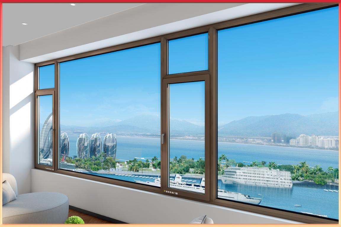 隔音隔热窗系统门窗定制 72系列断桥铝平开窗