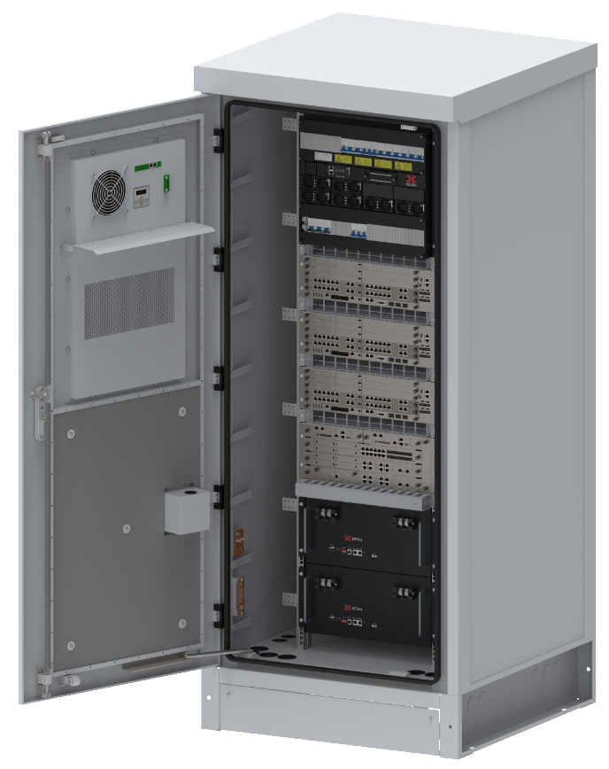 5G基站户外柜系列—单舱柜