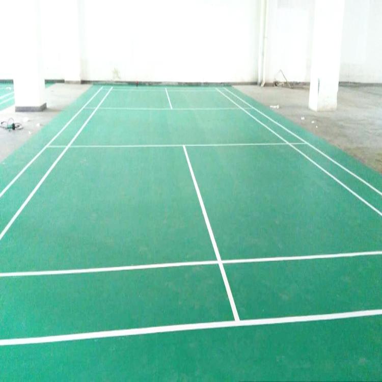 深圳绿色荔枝纹地胶 羽毛球用地板