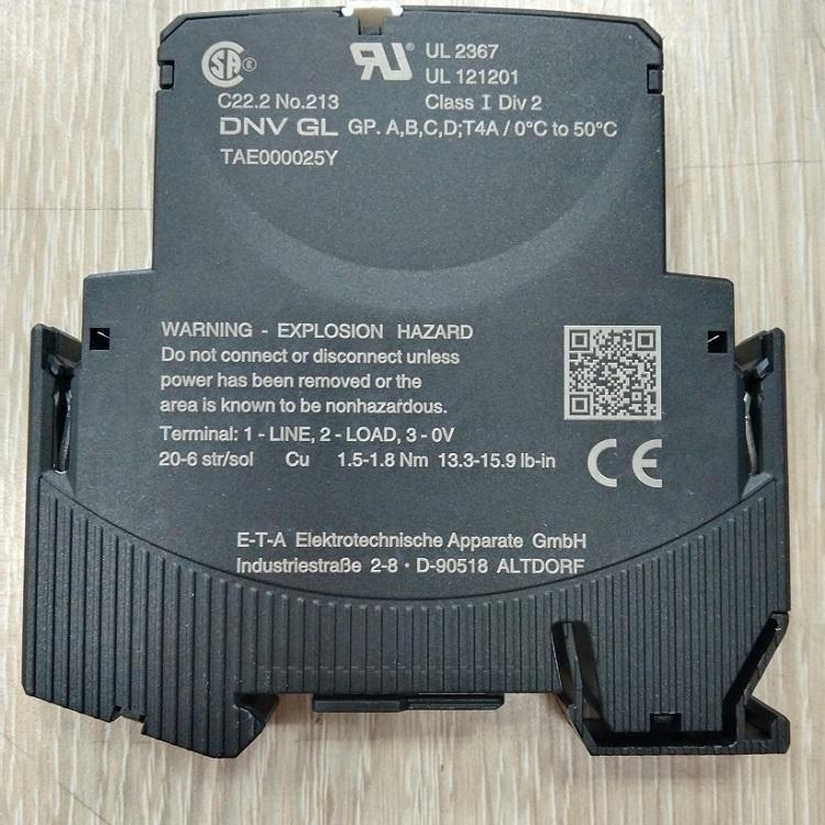 ETA，ETA電子式斷路器ESX10-TA-1 00-DC24V-2A