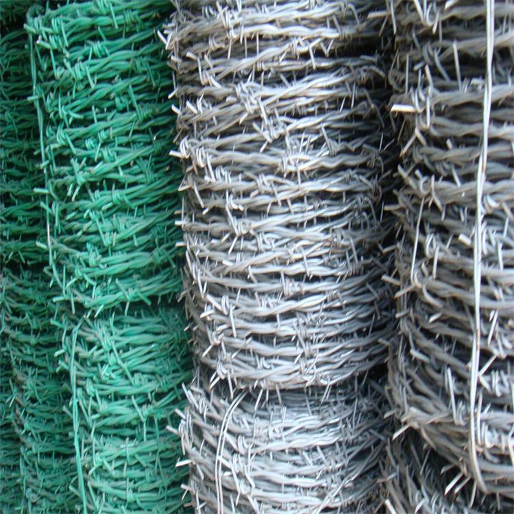 包塑带刺铁丝网包塑铁丝网
