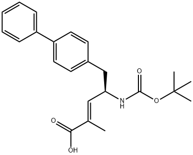 (R,E)-5-([1,1'-聯(lián)苯]-4-基)-4-((叔丁氧羰基)氨基)-2-甲基-2-戊烯酸