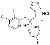 3-(6-氯-5-氟嘧啶-4-基)-2-(2,4-二氟苯基)-1-(1H-1,2,4-三唑-1-基)-2-丁醇鹽酸鹽