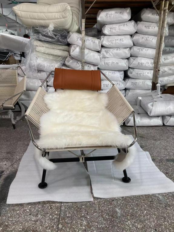 魏格纳旗绳躺椅PP225 Flag Halyard Chair