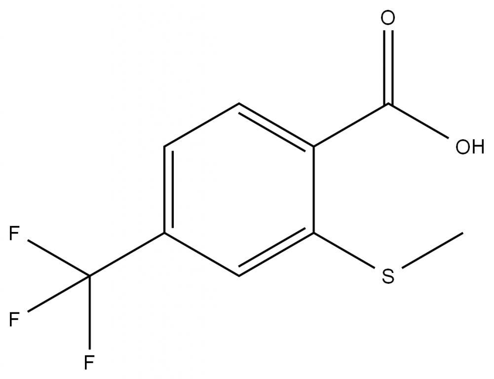 2-甲硫基-4-三氟甲基苯甲酸