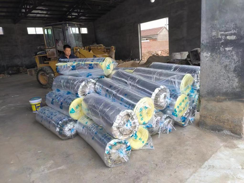 大棚钢结构用玻璃棉卷毡阻燃防火吸声按需定制