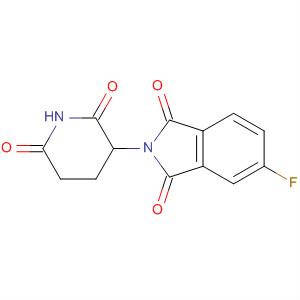 2-(2,6-二氧代-哌啶-3-基)-5-氟-异吲哚-1,3-二酮835616-61-0