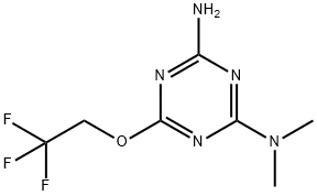 N,N-二甲基-6-(2,2,2-三氟乙氧基)1,3,5-三嗪-2,4-二胺