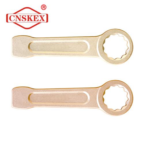 Non Sparking Safety Tools Beryllium Copper Slogging Ring Wrench 36mm -  AliExpress