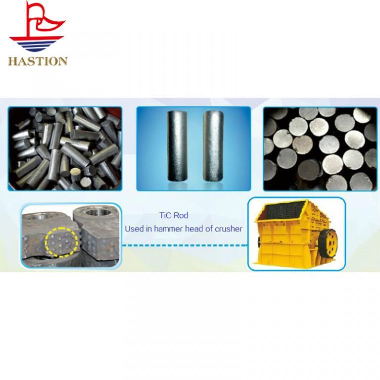 China Tic Rod Cermet Rods for Stone Machines Crusher Replacement Casting Foundry - China Supplier China Tic Rod Cermet Rods for Stone Machines Crusher Replacement Casting Foundry - China Supplier
