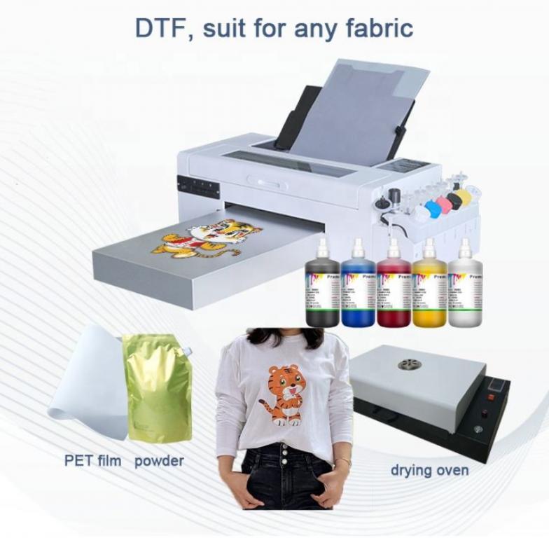 Newest L1800 DTF Printer A3 for Epson T-Shirt Printer with DTF Printing  Software