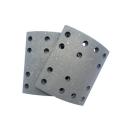 China Crane brake lining sinotruk truck parts semi metal brake pad - China Supplier