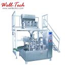 China 4-head Combination Weigher Doypack Chia Granules Seeds Zipper Pouch Rotary Packing Machine - China Supplier