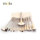 China Best selling 18 pcs professional cosmetic brush set low moq makeup brushes - China Supplier