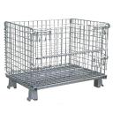 China Heavy Duty Foldable Wire Mesh Container with 1500kg Loading Capacity - China Supplier