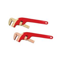 China Oblique monkey pipe wrench spanner 8inch ,non sparking wrench - China Supplier