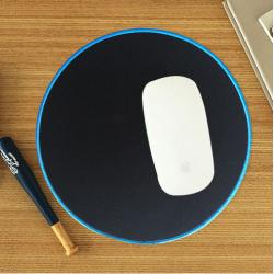 China Factory Supply Custom Black Round Gaming Mouse Pad - China Supplier