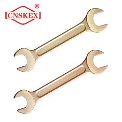 China non sparking tools BeCu AlBr double ended open jaw spanner - China Supplier