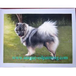 China truelife dog oil painting from photo - China Supplier