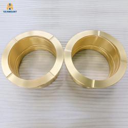 China precision flange copper bushing made in China passed ISO 2008 - China Supplier